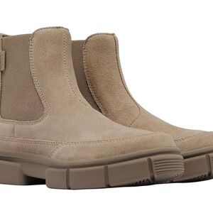 Women’s Sorel Strt Chelsea Boots Omega Taupe/Wet Sand